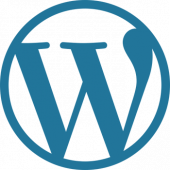 wordpress-blue-logo